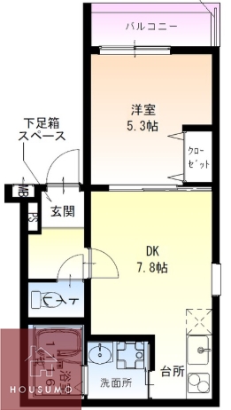 フジパレス南正雀III番館の間取り