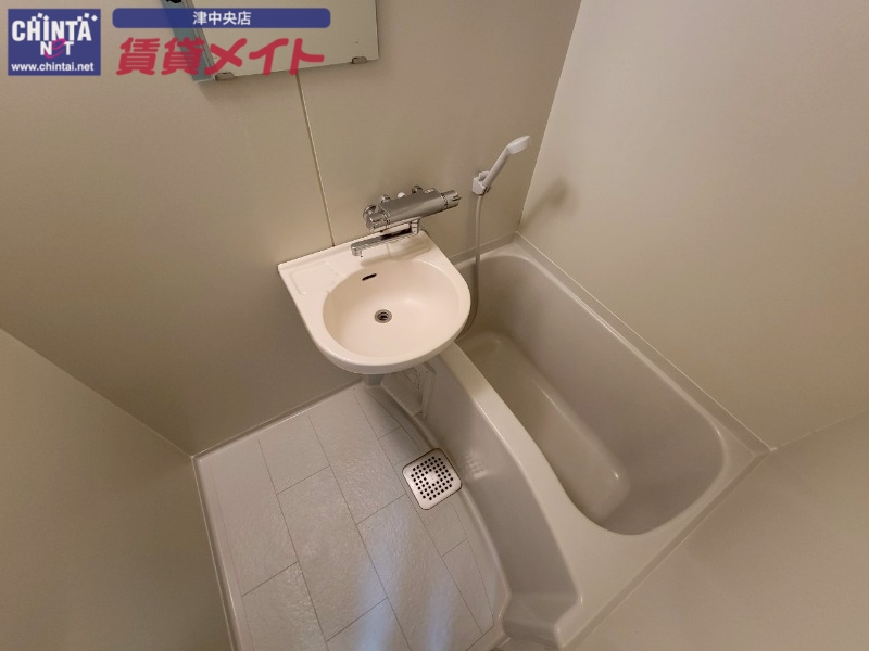 バス・シャワールーム　同じ物件、別部屋の写真です