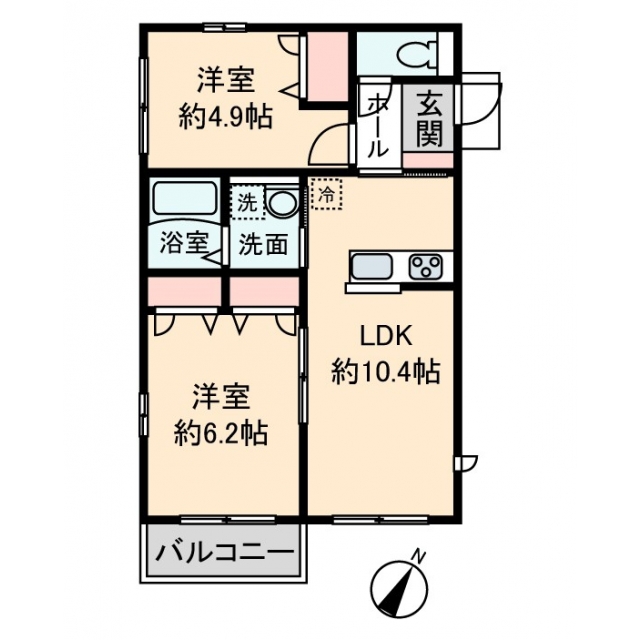 シンフォニーテラスの間取り