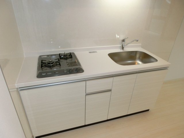 キッチン　2口ガスシステムキッチン