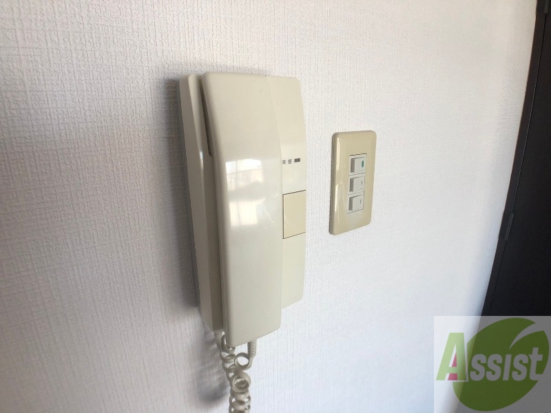 セキュリティ　インターホンは通話ができるので急な訪問があっても安心です