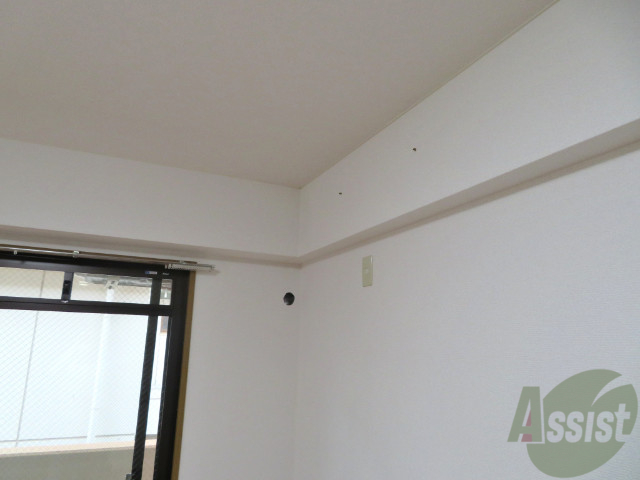 その他設備　ここにエアコンが取り付けられます。エアコンは必需品です