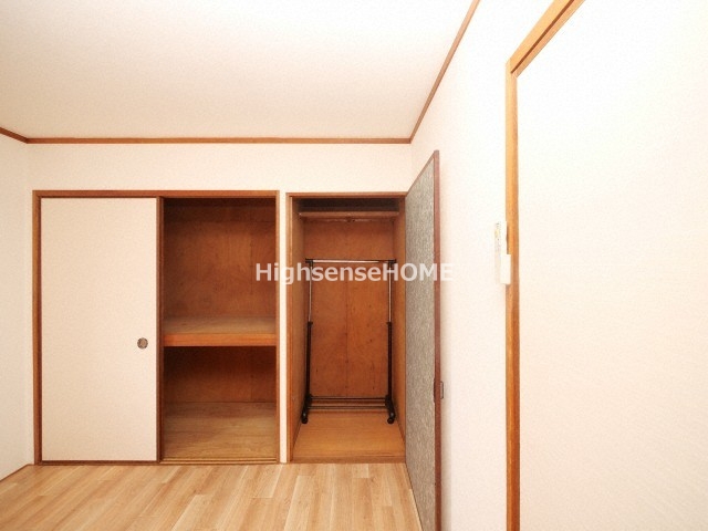 収納　たっぷりとした収納スペースです