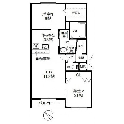 ヴェンツェルの間取り