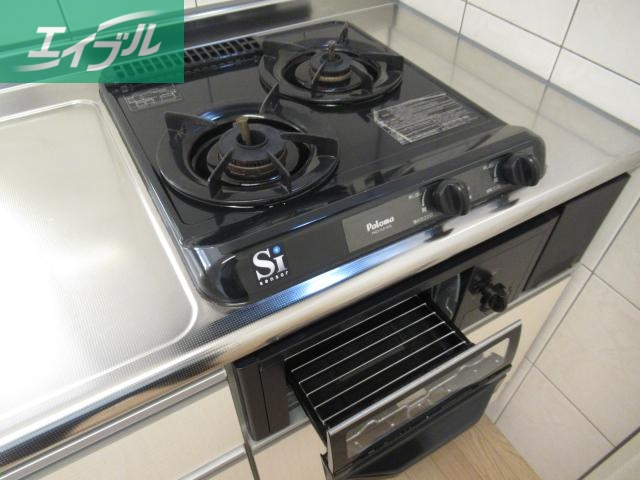 キッチン　２口ガスコンロ