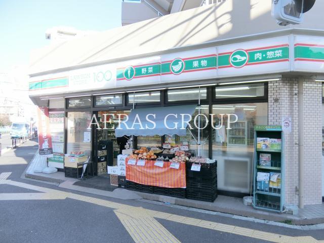 コンビニ　ローソンストア100 葛飾青戸八丁目店（コンビニ）まで180m
