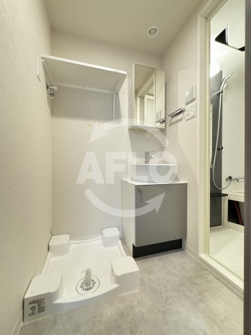 洗面設備　エスリードレジデンス梅田デュオ　洗面所