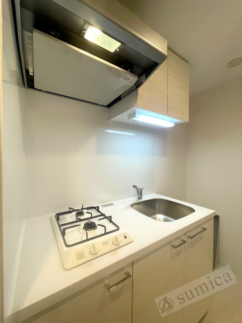 キッチン　２口システムキッチンでお料理楽しく♪♪