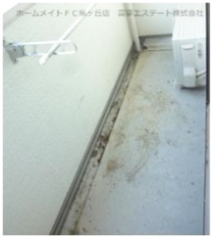 バルコニー　開放的で明るい空間を演出してくれるバルコニーです