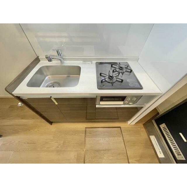 キッチン　■２口コンロのシステムキッチン