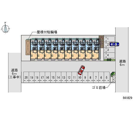 エントランス　配置図