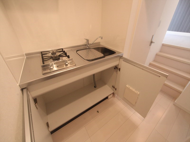 キッチン　システムキッチン（ガス2口コンロ付）