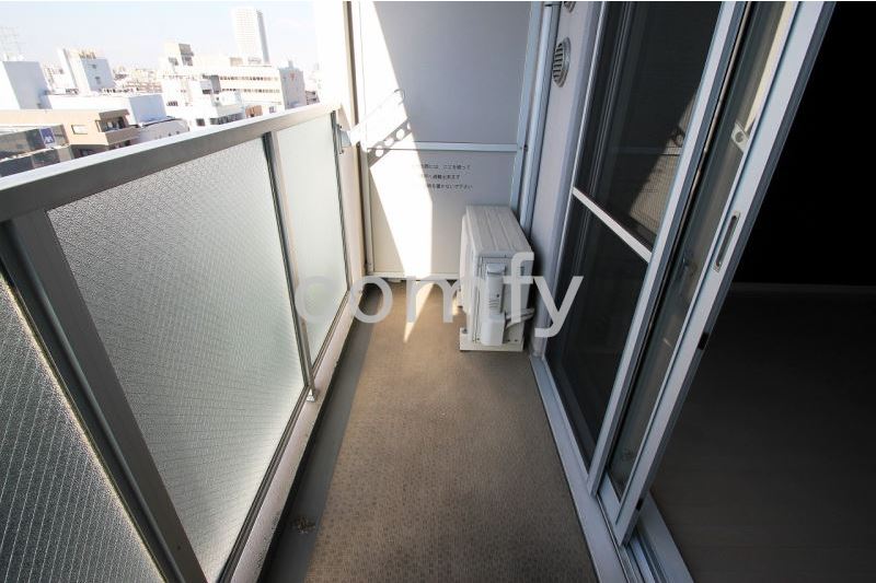 バルコニー　西向きのバルコニー