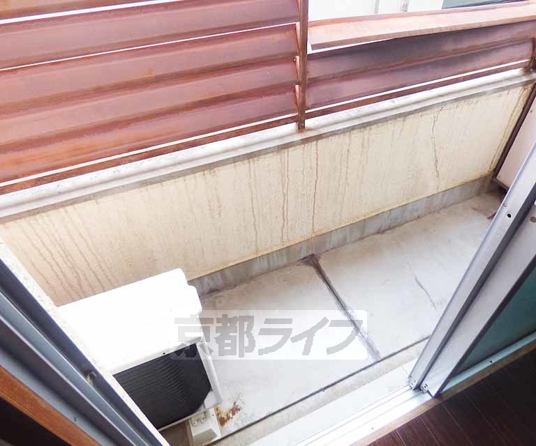 バルコニー　洗濯物も干せます。