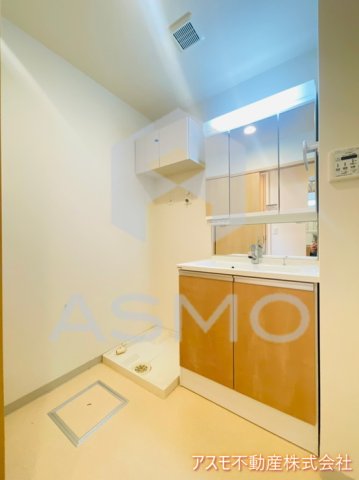 洗面設備　同マンション別部屋参考写真