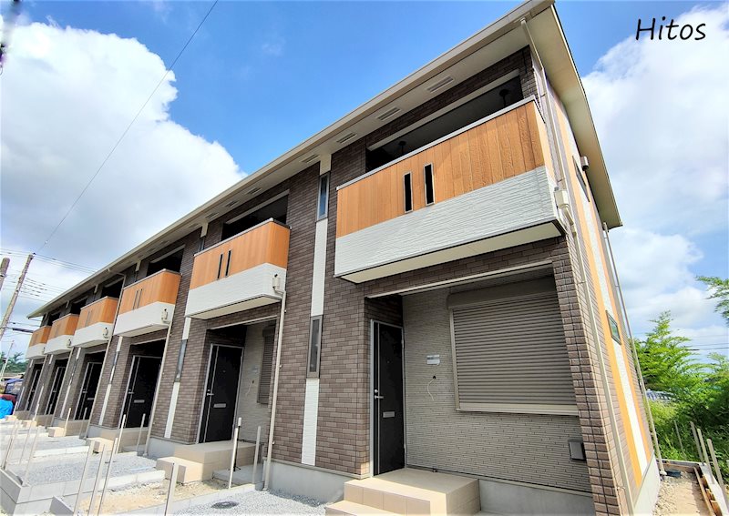 建物外観　工事中です。