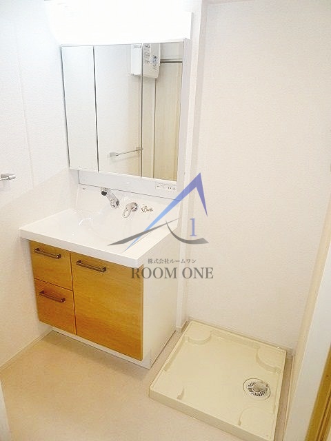 洗面設備　洗面台です。