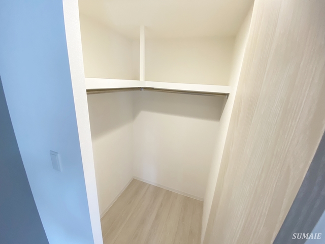 収納　ウォークインクローゼット！