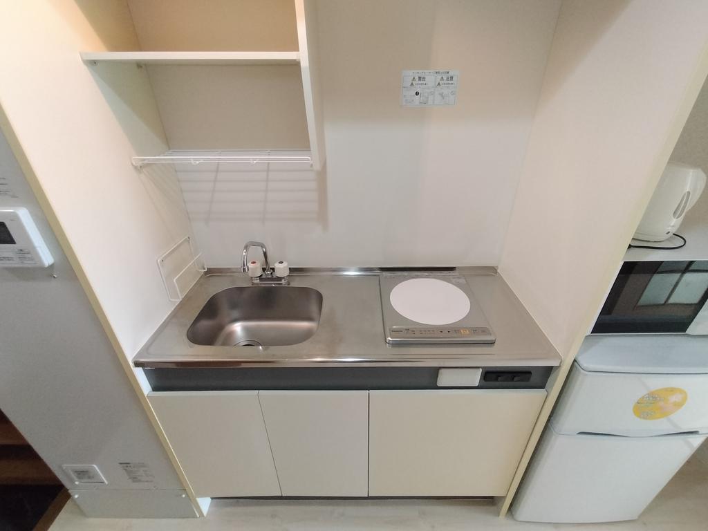 キッチン　火を使わないコンロ付きのキッチン♪（同仕様写真）