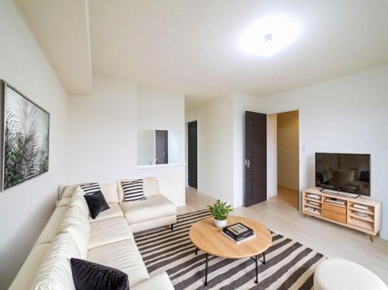 居室・リビング　CGで家具等を配置したもので家具等は含まれません