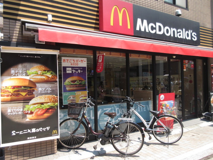 飲食店　マクドナルド戸越銀座店（飲食店）まで503m