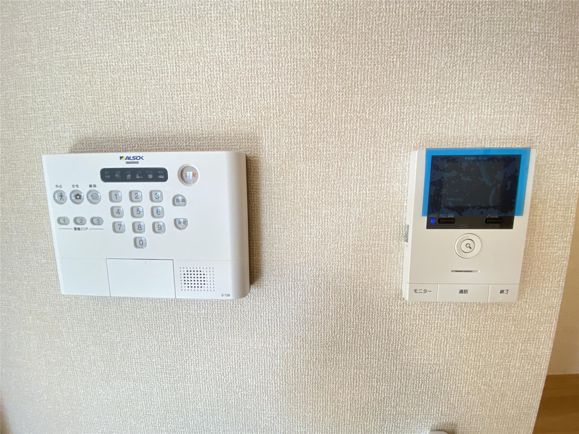 セキュリティ　ＡＬＳＯＫセキュリティ・ＴＶ付インターホン