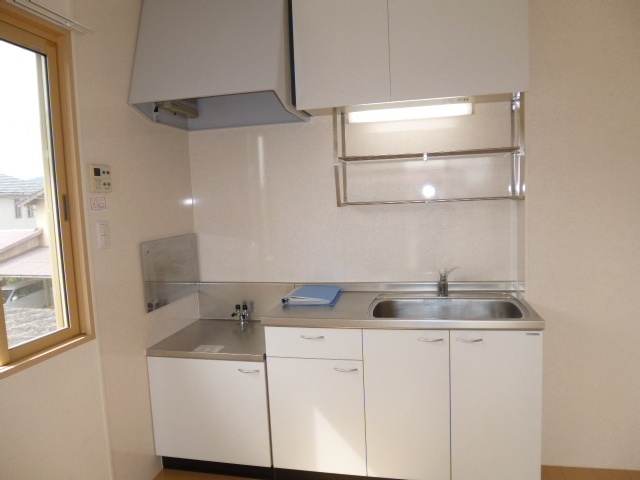 キッチン　ガスコンロ設置可