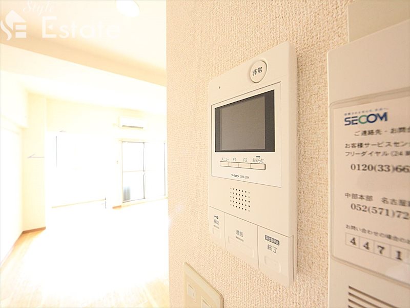 セキュリティ　モニター付きインターホン