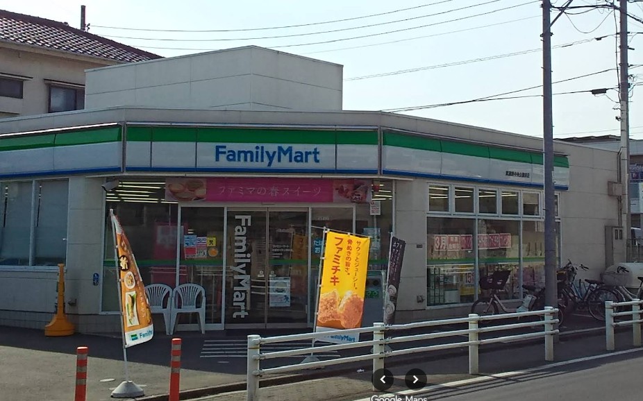 コンビニ　ファミリーマート 武蔵野中央公園前店（コンビニ）まで93m