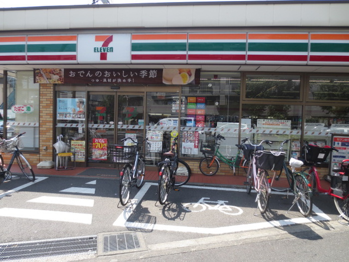 コンビニ　セブンイレブン川崎四谷上町北店（コンビニ）まで233m