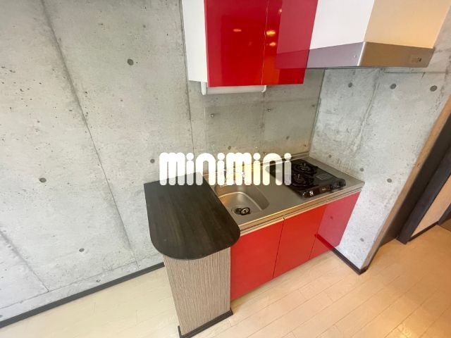 キッチン　２口コンロ付き