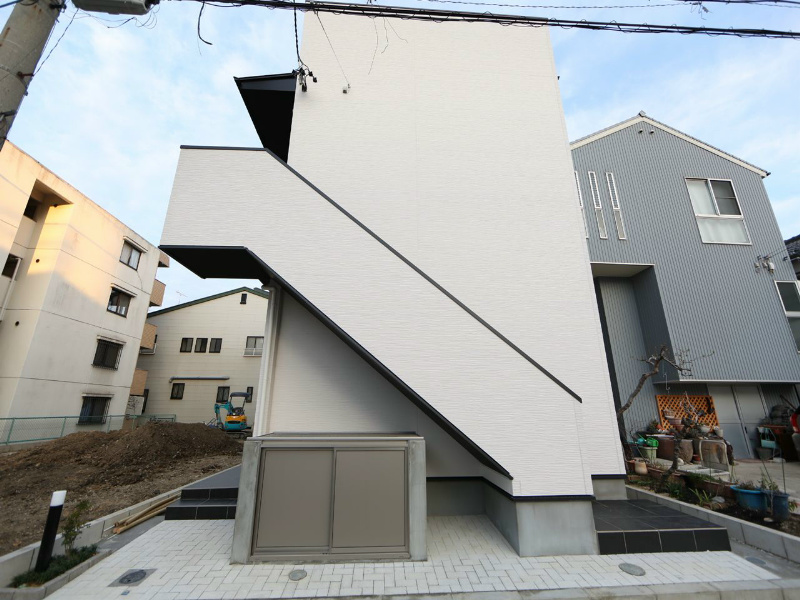 建物外観　外観　デザイナーズ　光インターネット無料