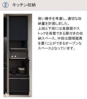 収納　キッチン収納（イメージ）