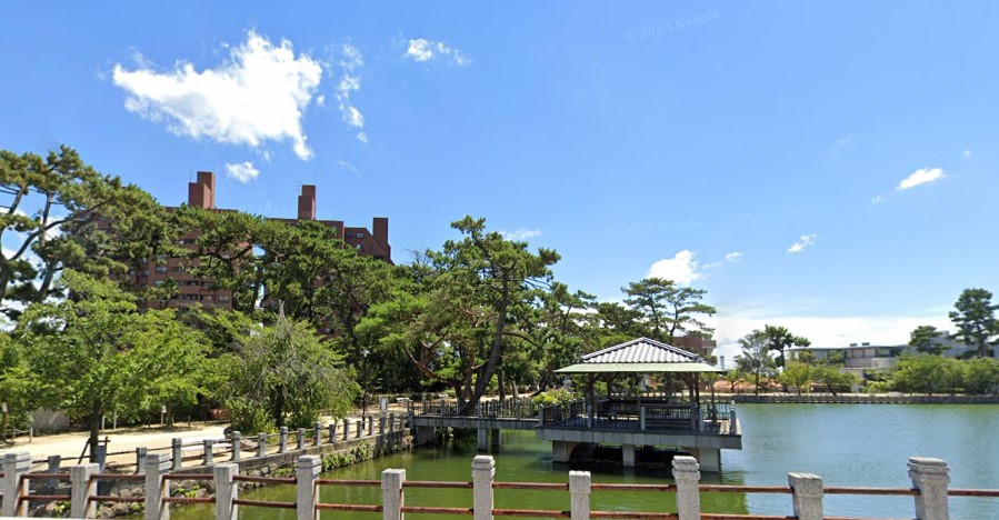 公園　深田池公園（公園）まで689m