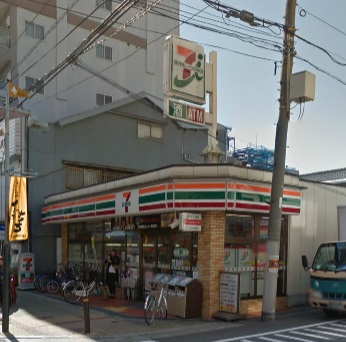 コンビニ　セブン-イレブン 大阪新今里4丁目店（コンビニ）まで505m