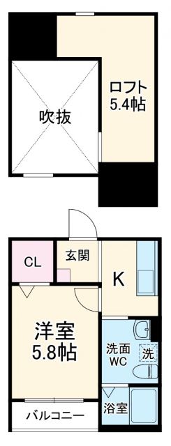 シャルムの間取り写真