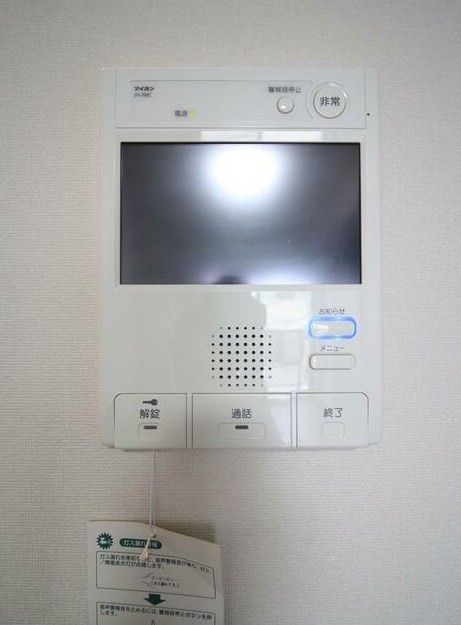 セキュリティ　☆モニター付きインターホン☆