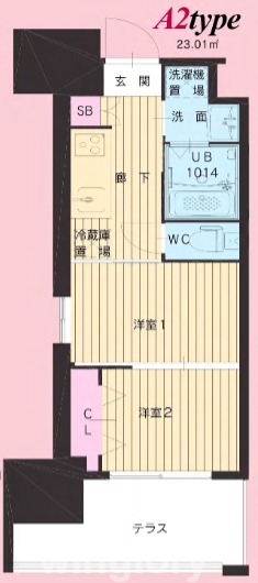 No.111 TRADING TOWERの間取り写真