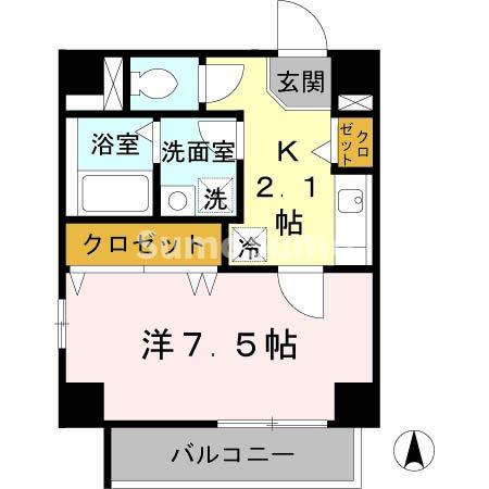 WELLBEAR新神戸の間取り写真