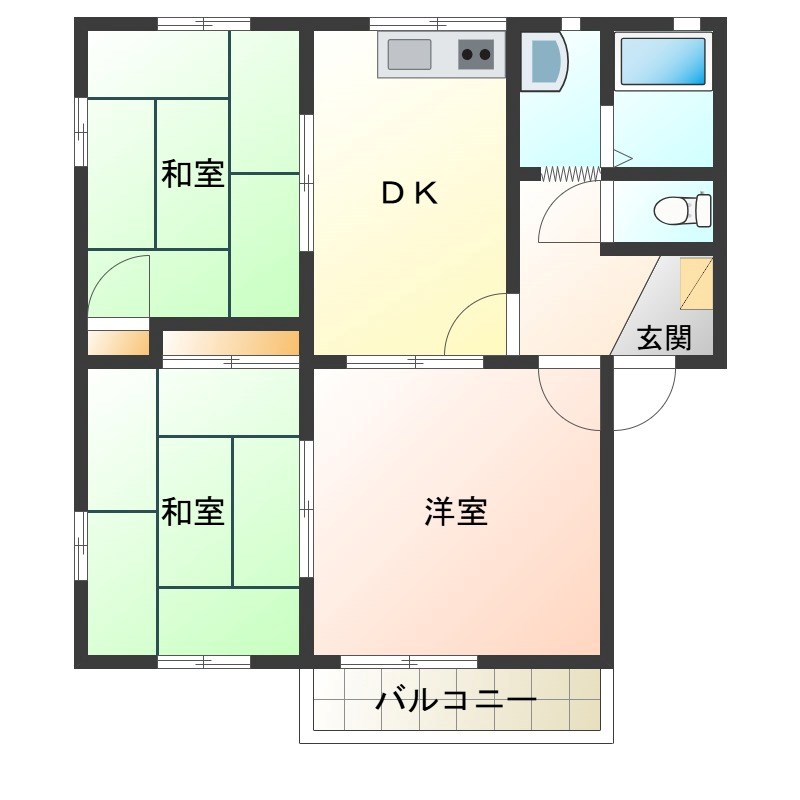 Prosper結城の間取り写真