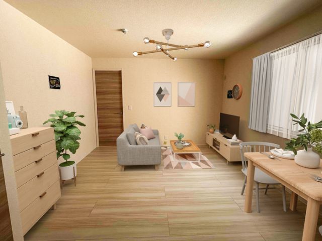 casa seresaの居間写真