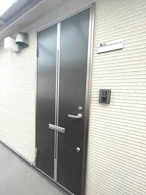 フロイス日吉の玄関写真