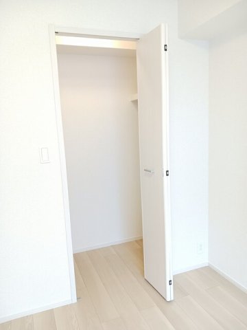 収納　たっぷりとした収納スペースです