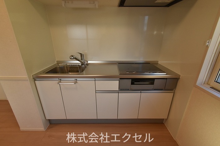 キッチン　IHコンロのシステムキッチンです。