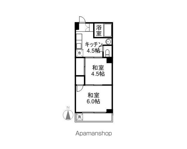 櫻井マンションの間取り写真