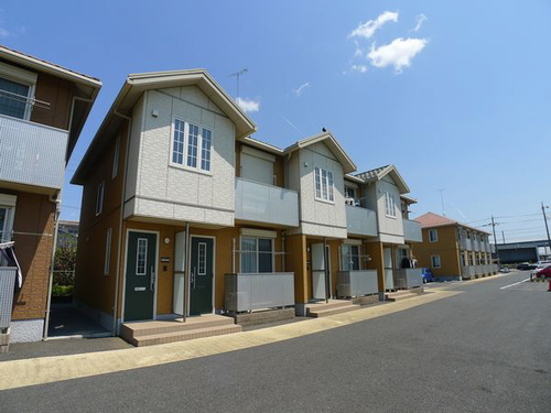 建物外観　お洒落な外観は人気が高いです。