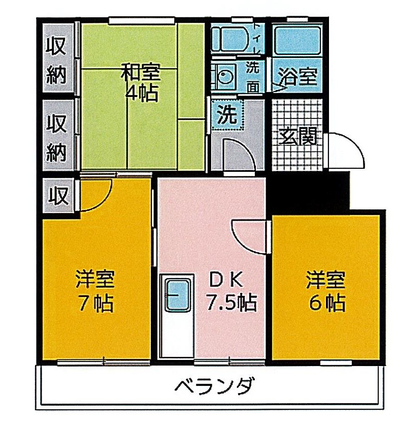 メゾン・ラ・メールの間取り