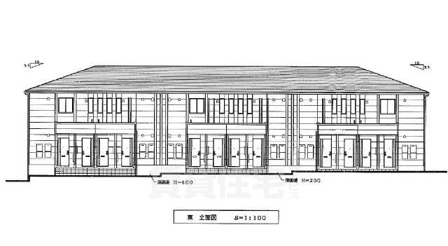 (仮称)宇治市大久保町新築APの建物外観