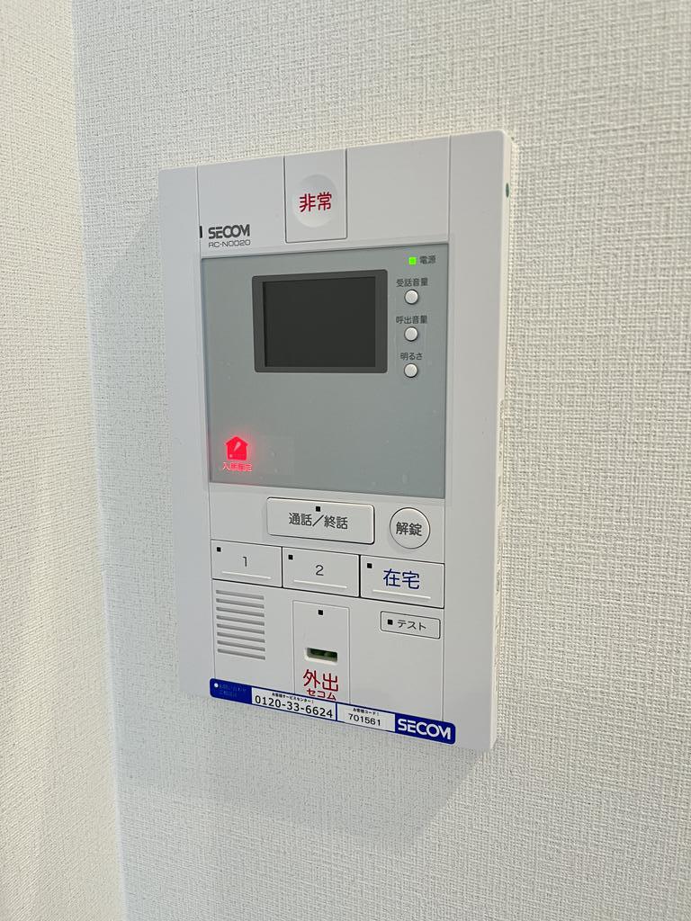セキュリティ　※同タイプ同モデルを使用