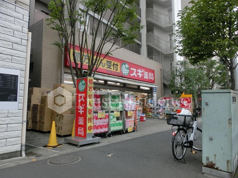 【江東区亀戸のマンションのドラックストア】